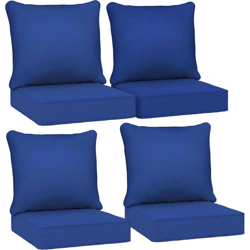 Sofas - Outdoor Chair Cushions Set of 4