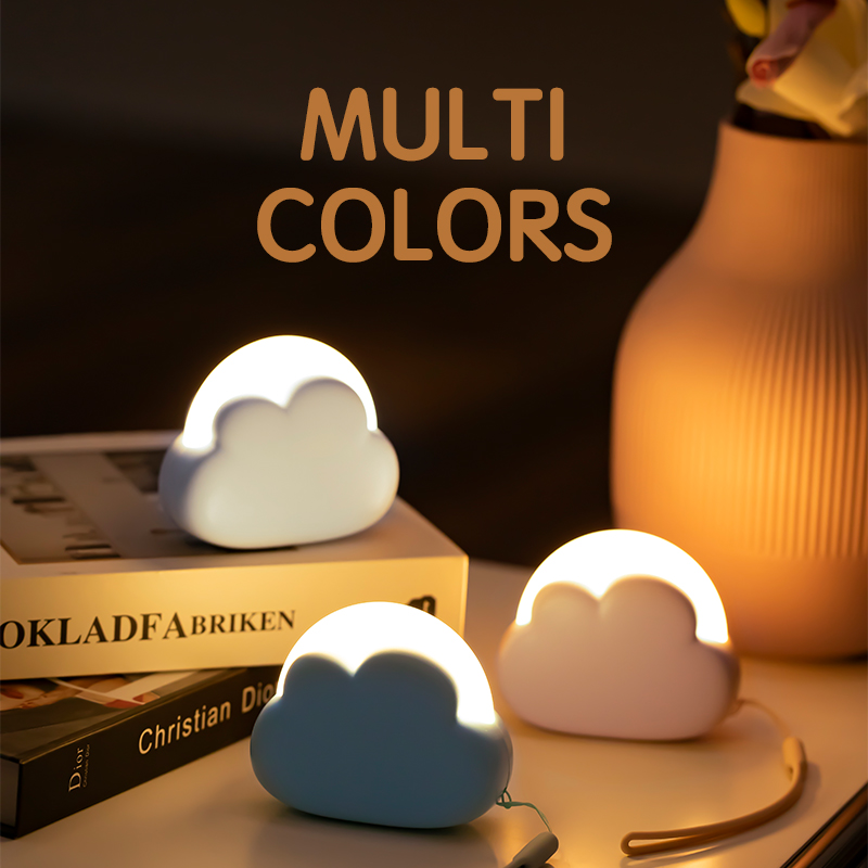 Cloud Night Light Mini USB Wir - Floating Nightstand With Led Light review and price
