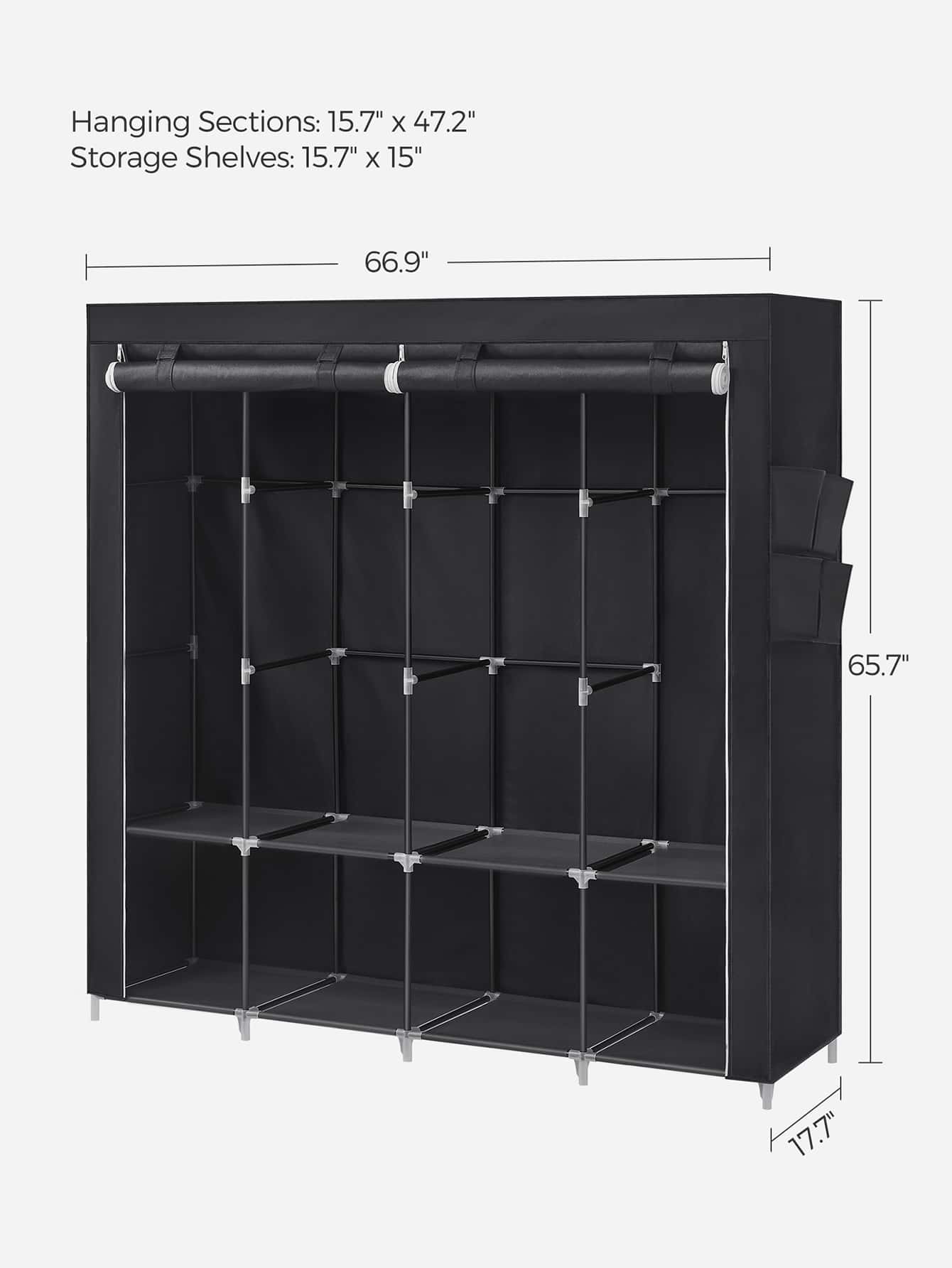 Portable Closet, Wardrobe Clos - Wardrobe Closet Portable Fabric Cover review and price