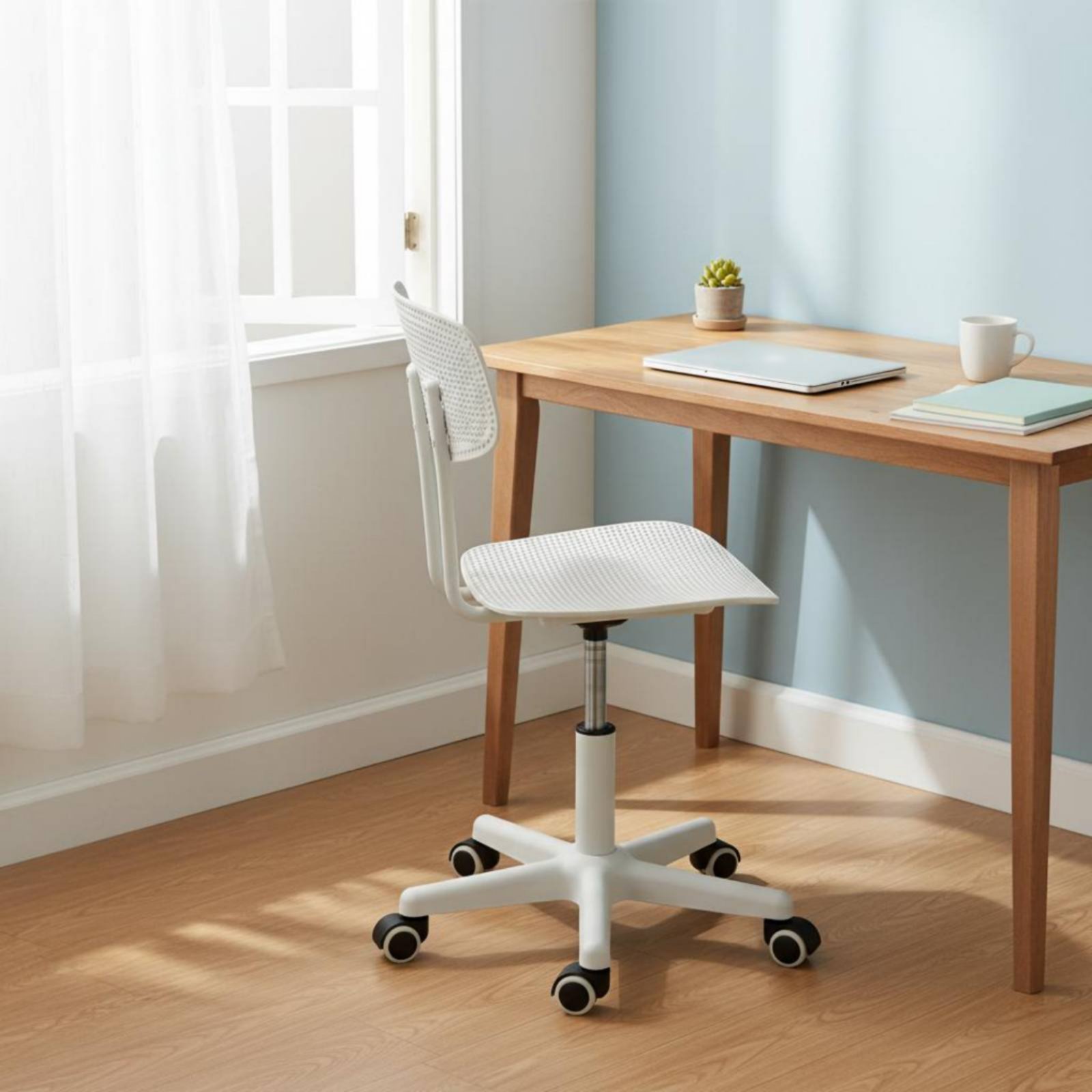 Adjustable Rolling Desk Chair  - Chairs review and price