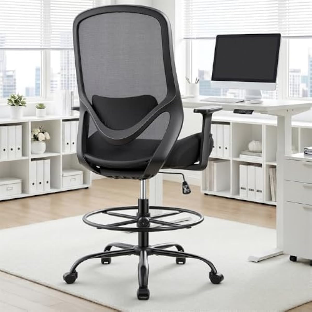 Ergonomic Tall Drafting Chair  - Chairs review and price