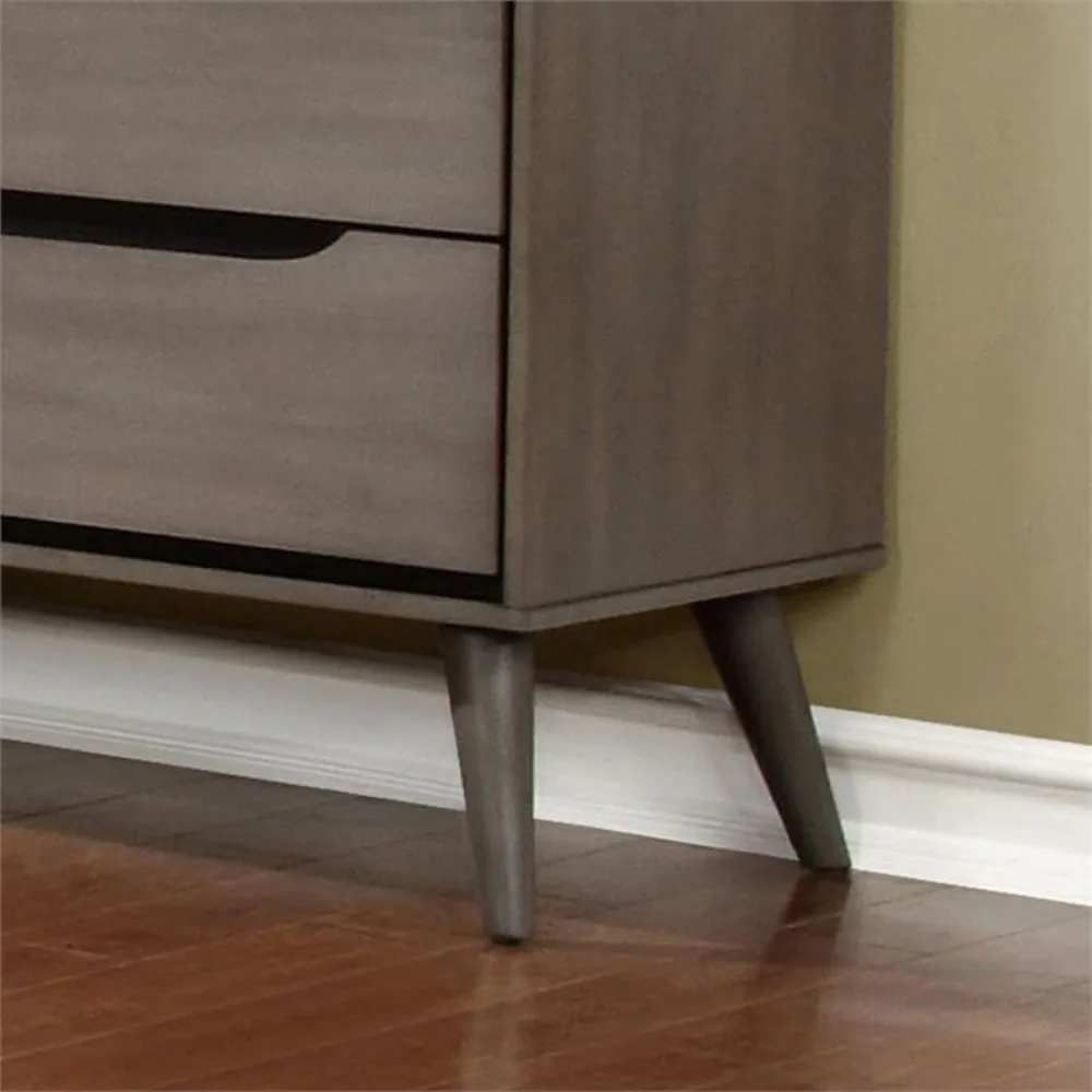 For 2-Drawer Mid-Century Solid - Solid Wood Nightstand 2 Drawers review and price