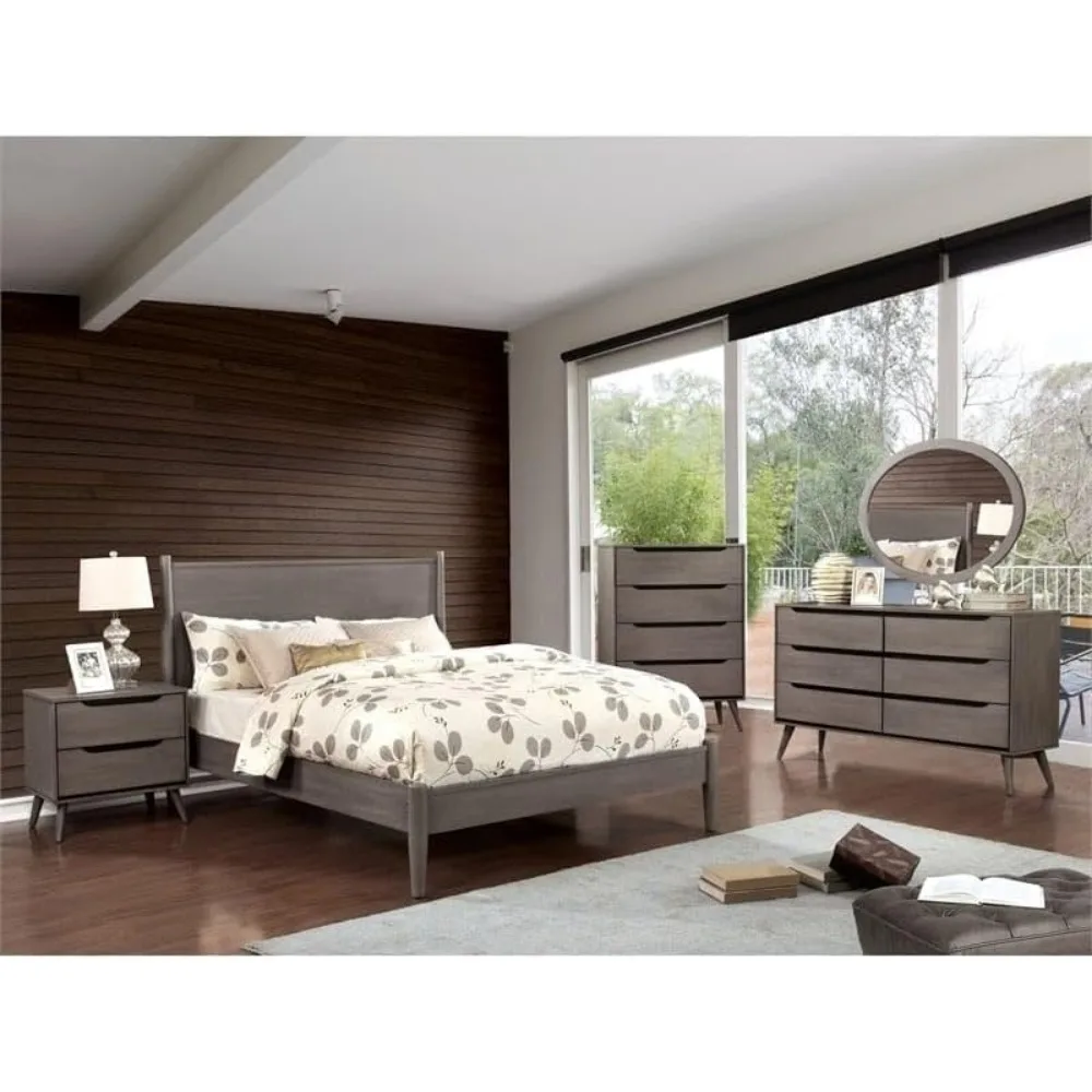 For 2-Drawer Mid-Century Solid - Solid Wood Nightstand 2 Drawers review and price
