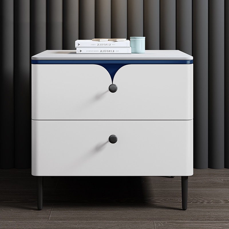 Modern Solid Wood Bedside Tabl - Solid Wood Nightstand 2 Drawers review and price